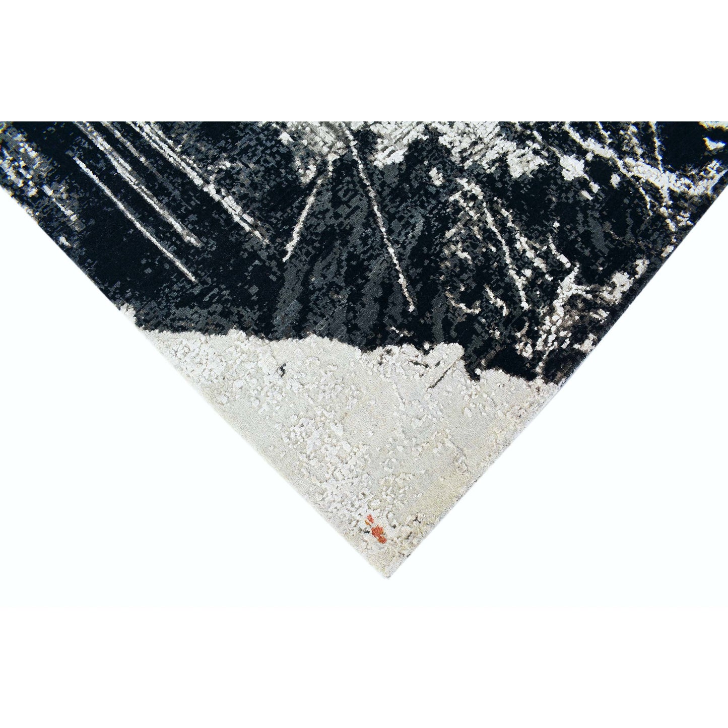 CANVAS ART W/ SILK C9420 BLACK
