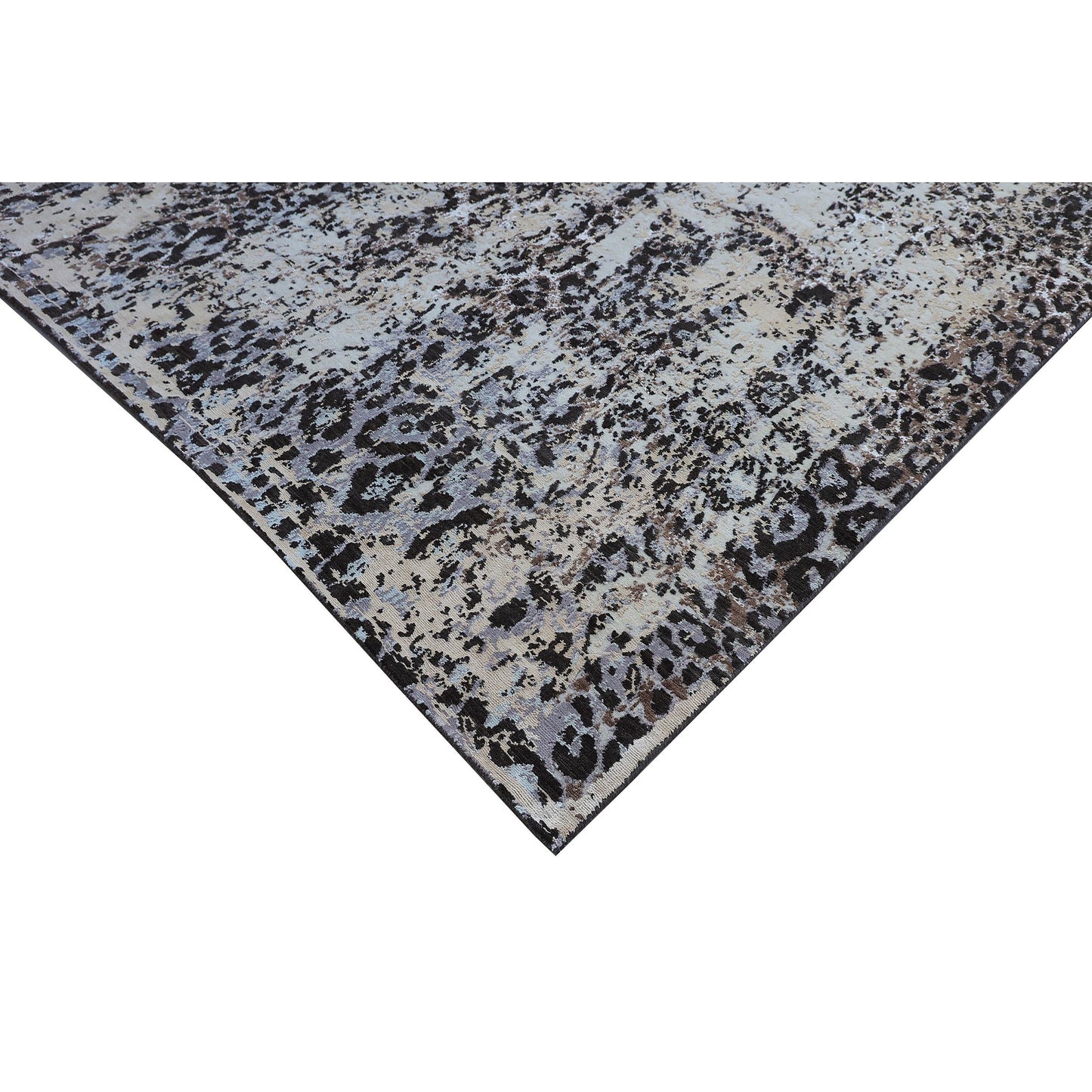 CANVAS ART W/ SILK OC201 BEIGE / CHARCOAL