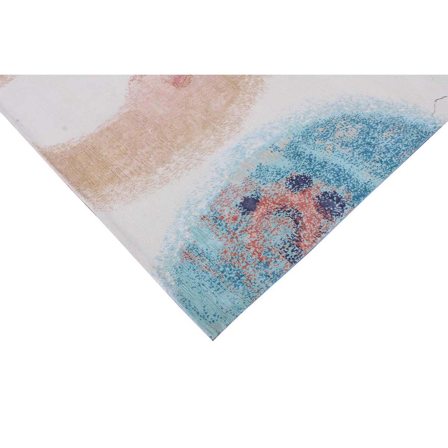 CANVAS ART KS117 IVORY / TURQUOISE