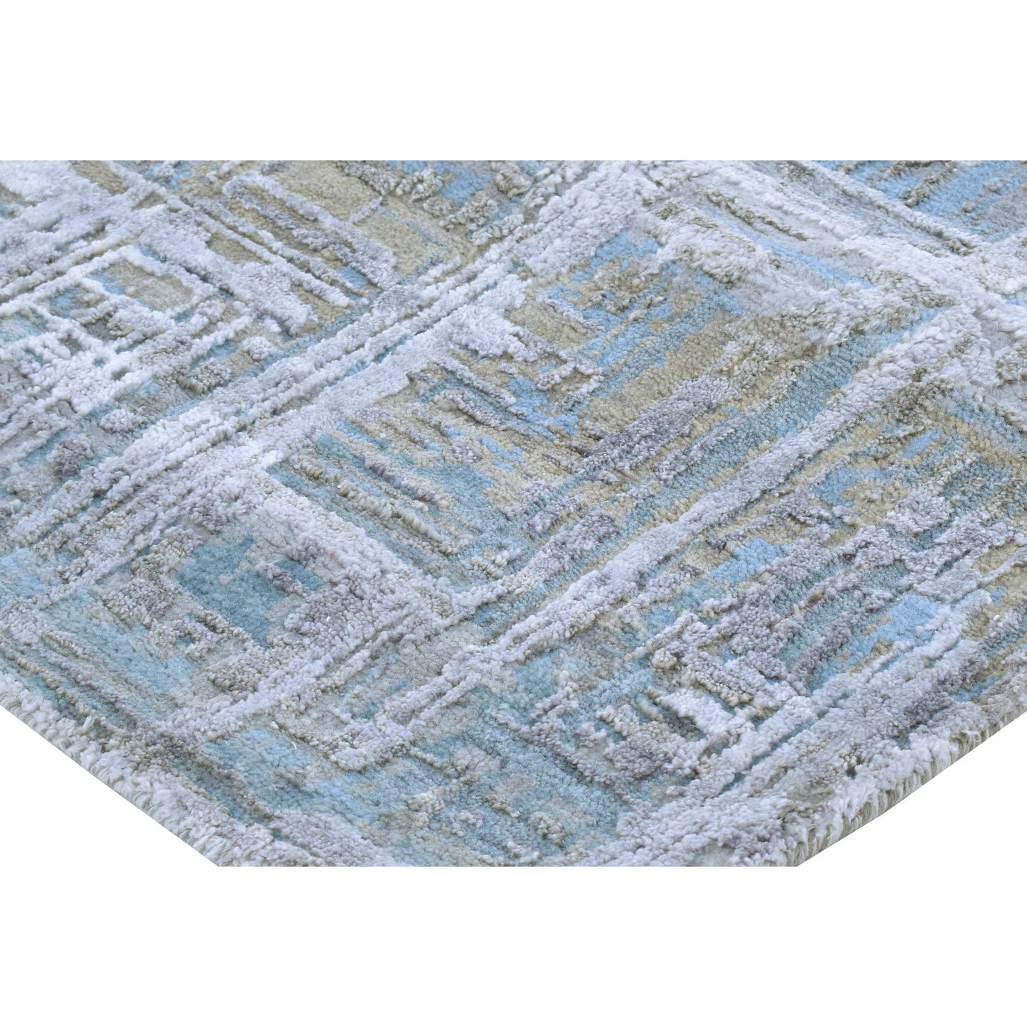 CANVAS ART W/ SILK J1028 MULTI / MULTI