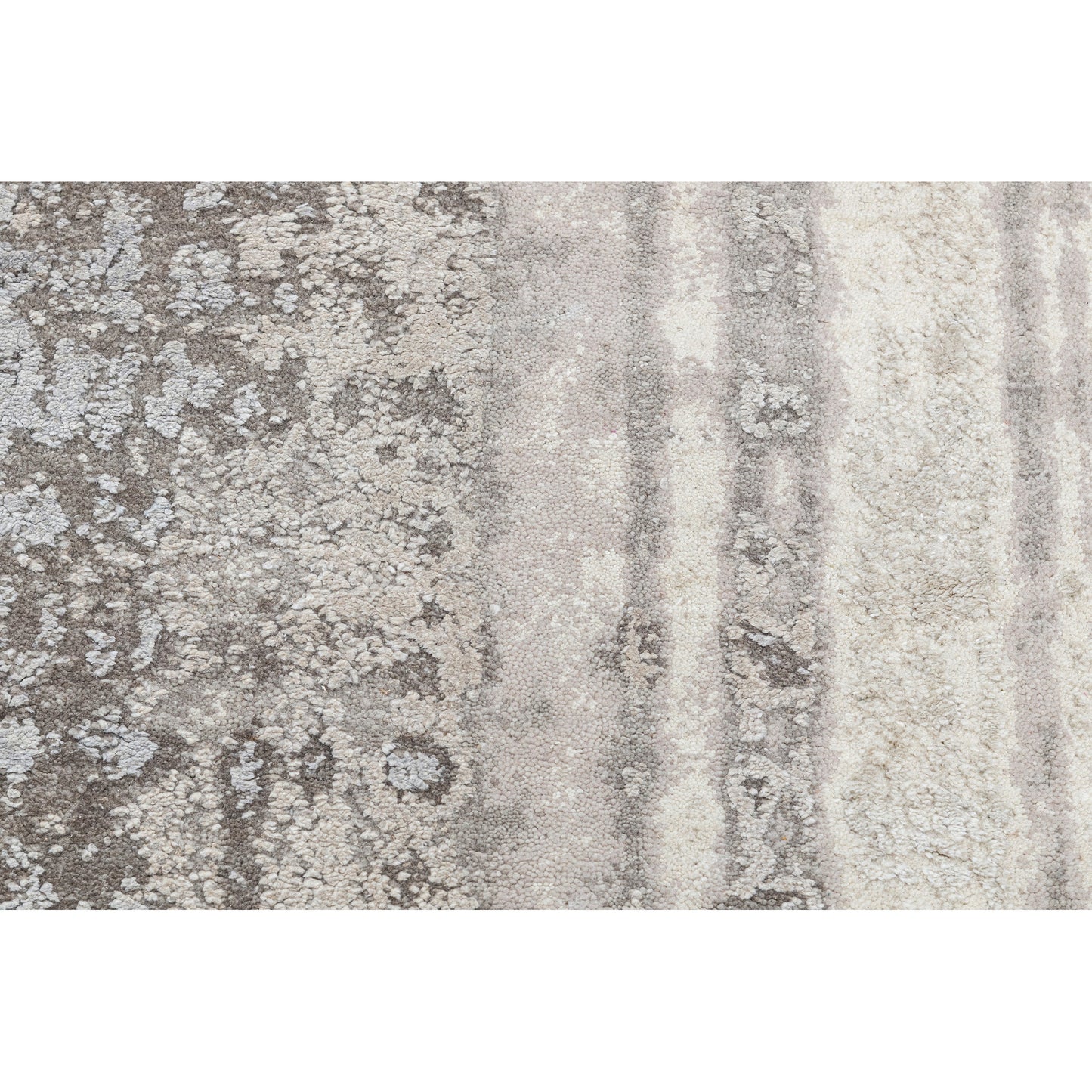 CANVAS ART W / SILK J1091 BEIGE / TAUPE