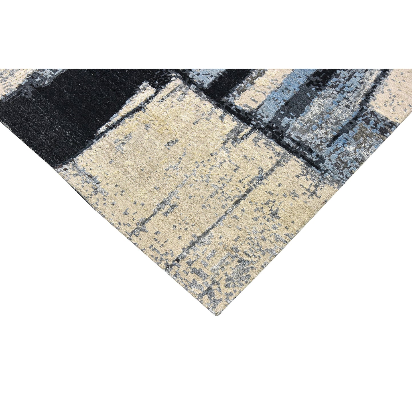 CANVAS ART W/ SILK JC696 BEIGE / BLACK