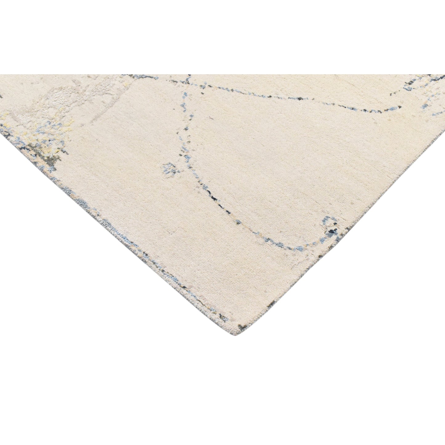 CANVAS ART W/ SILK JC720 IVORY / GREY