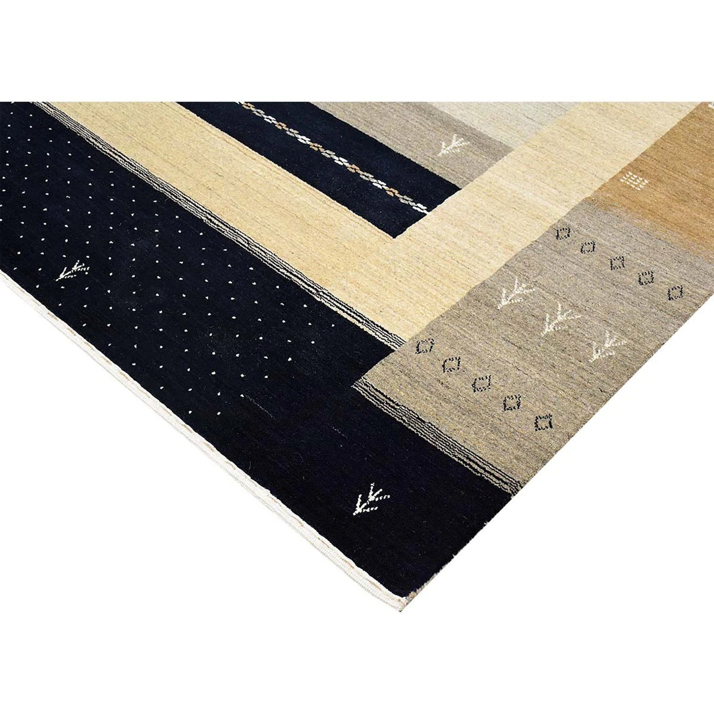GABBEH 2000 K3000 BEIGE / RUST