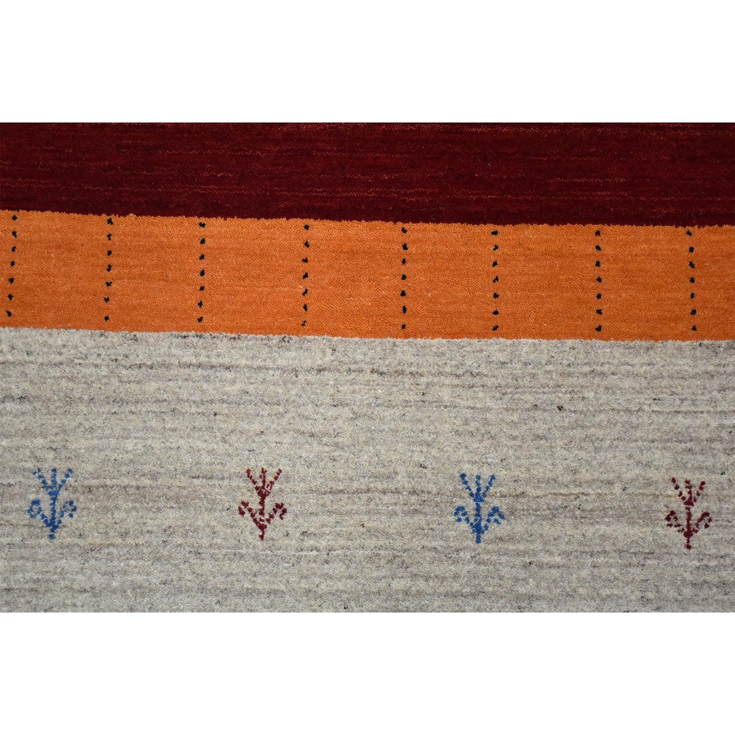 GABBEH 2000 K3001 RED / IVORY