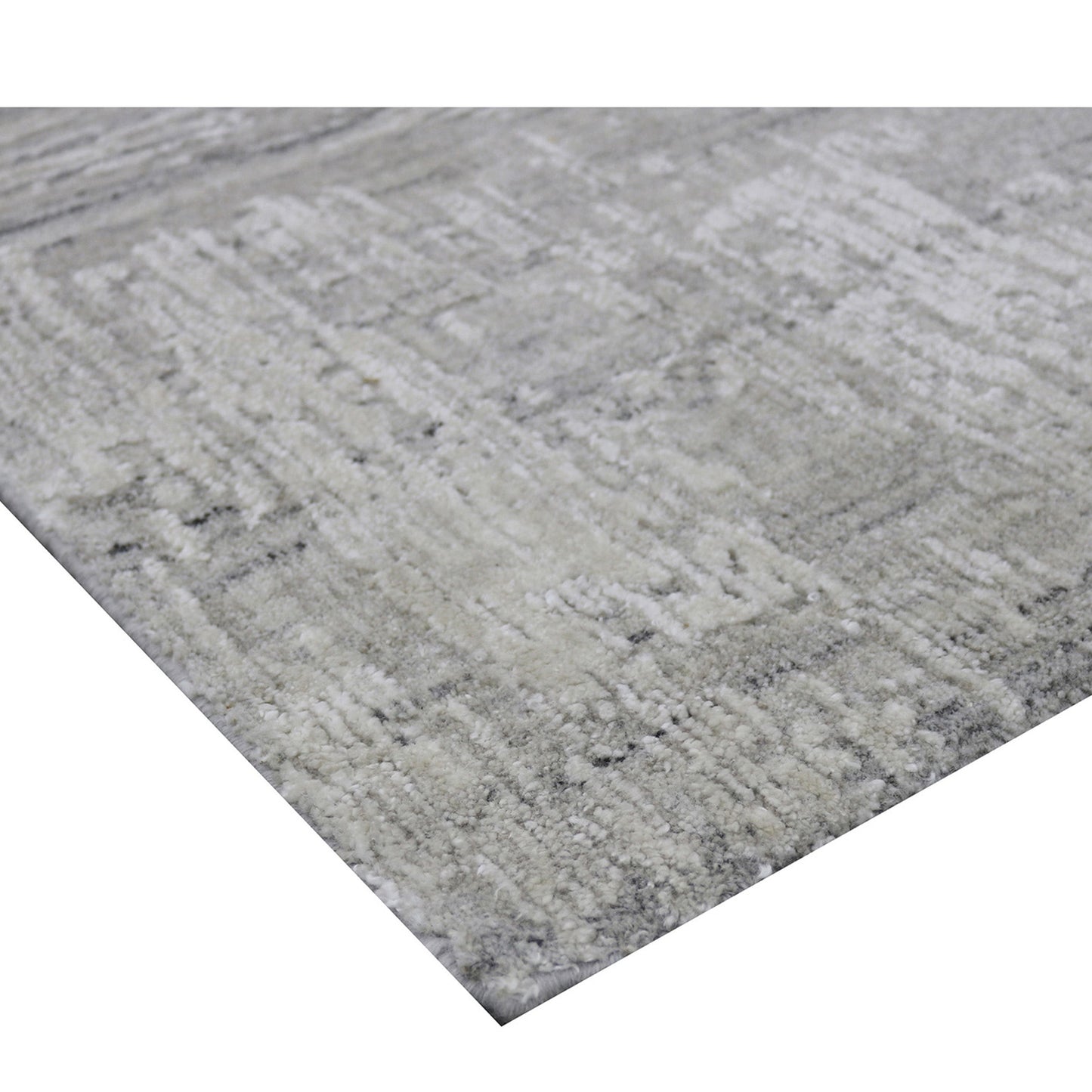 HANDLOOMED JACQUARD RK250 GREY / WHITE