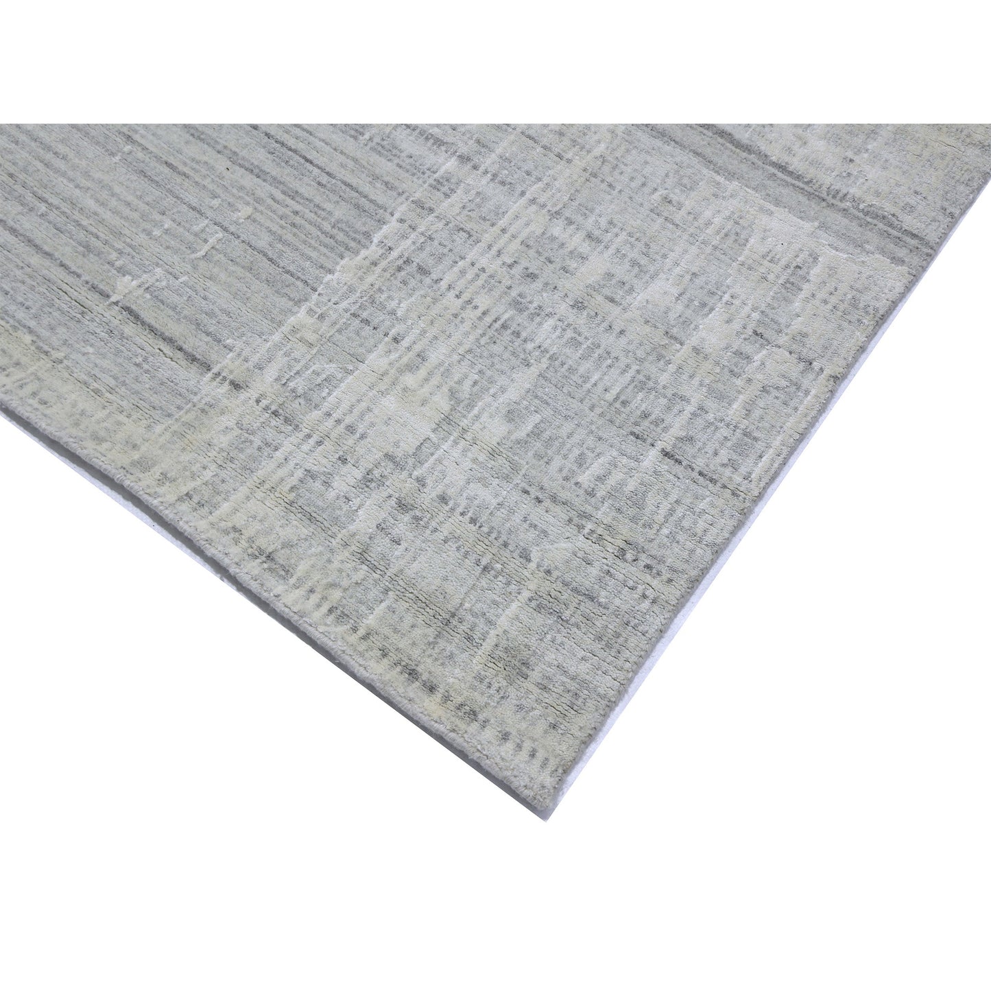 HANDLOOMED JACQUARD RK297 IVORY / IVORY