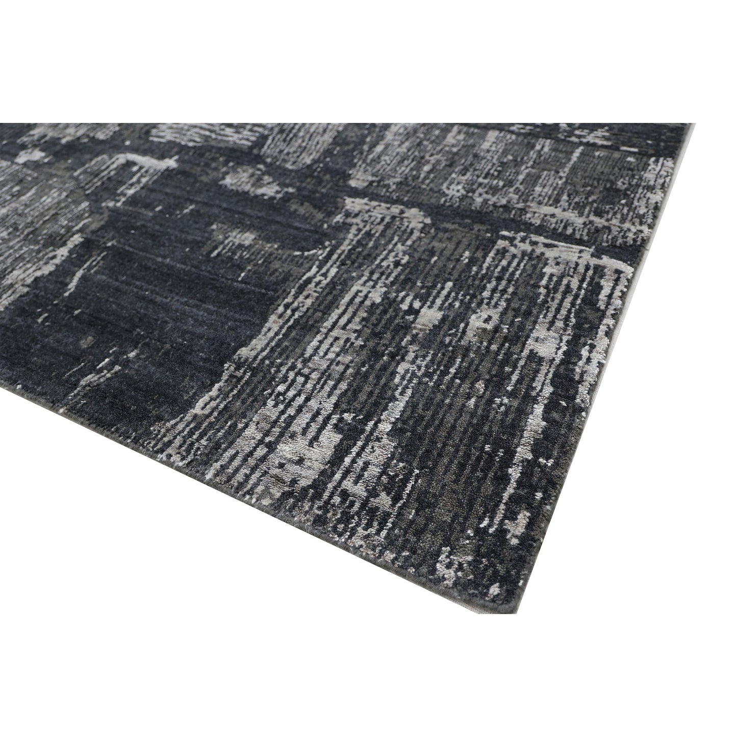 HANDLOOMED JACQUARD RP200 CHARCOAL / GREY