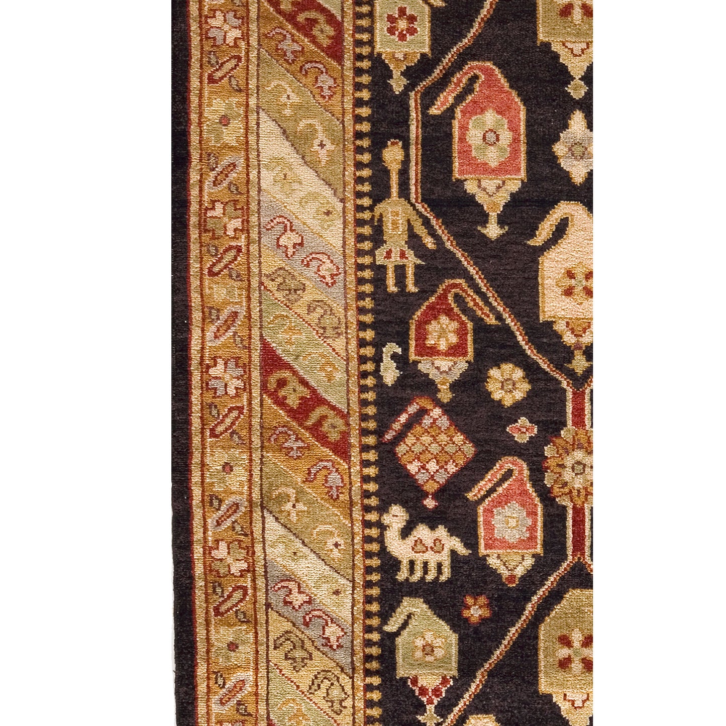 MANCHURIA KUBAJ BROWN / GOLD