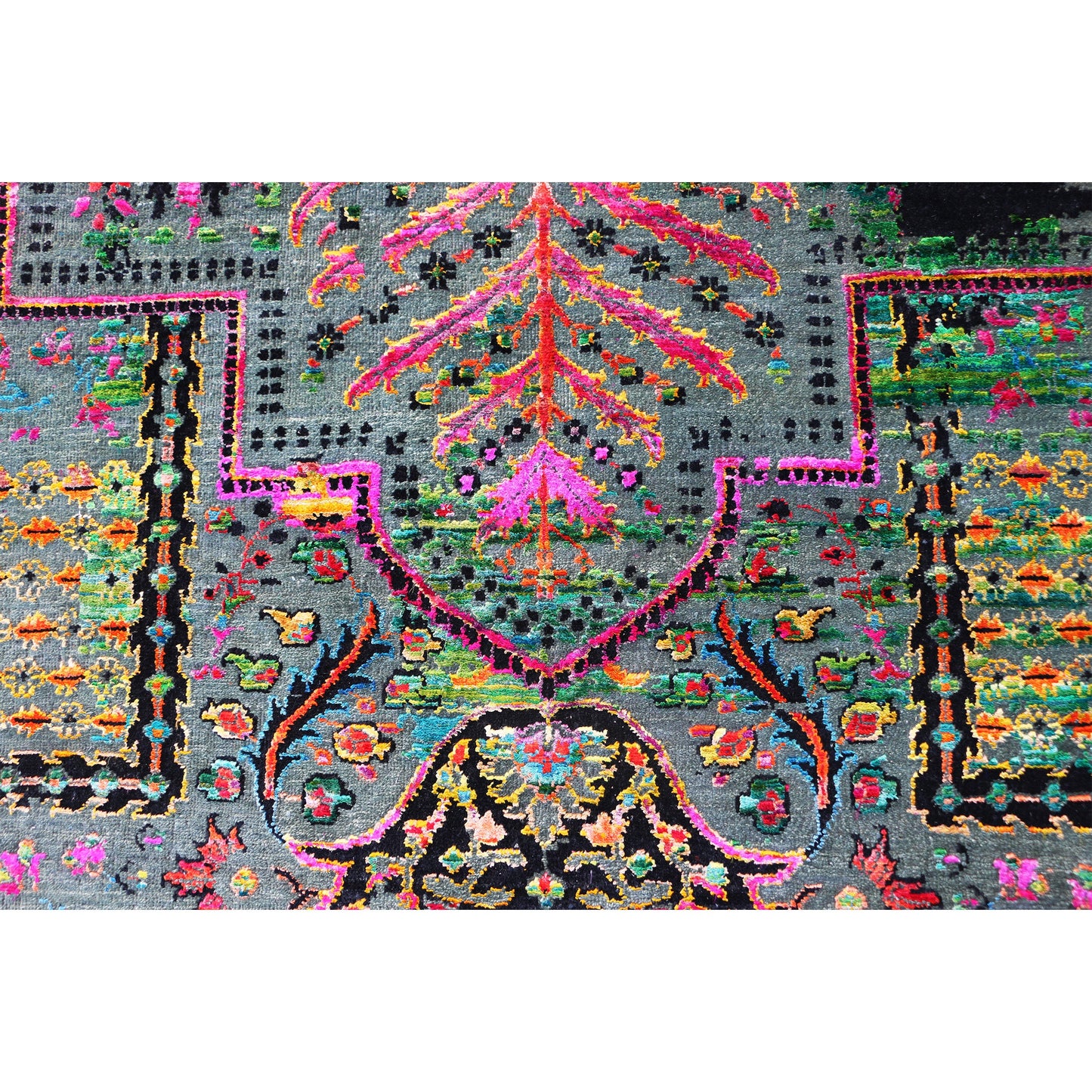 MOHIT 4966R LIGHT GREEN / MULTI