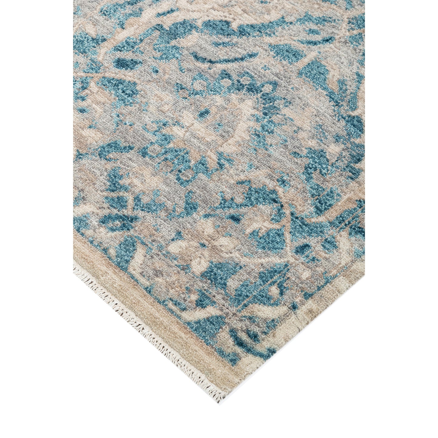 NEO VILLA ALL WOOL GU081 BEIGE / BLUE