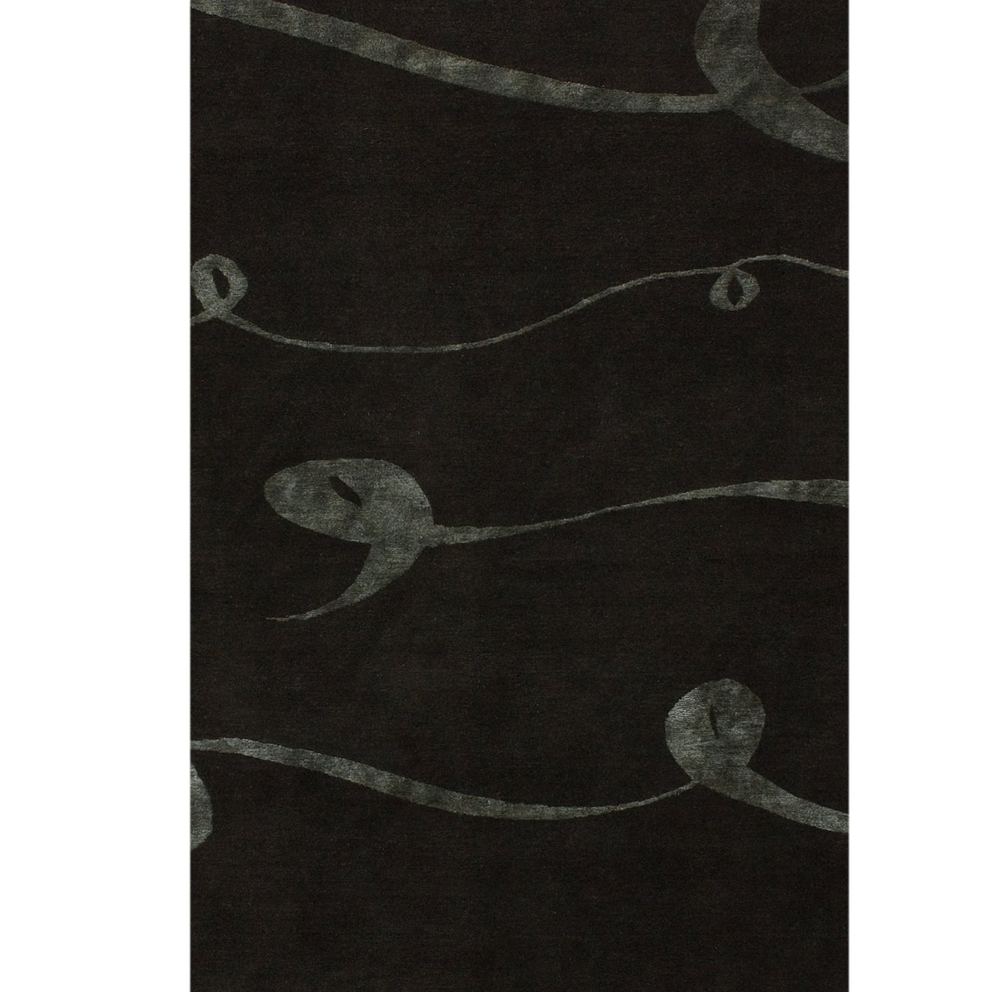TIBETAN WOOL / SILK ADRIB RIBBON BARK