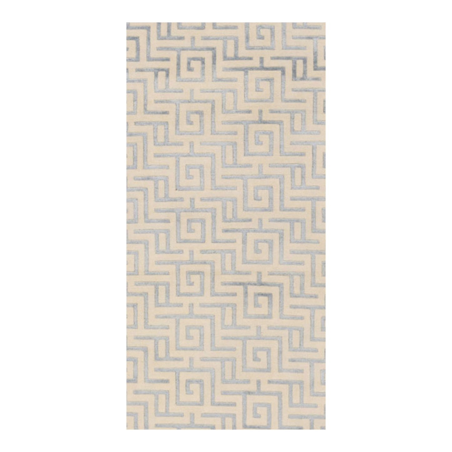 HIMALAYAN ART WINDSOM MAT1C IVORY / BLUE