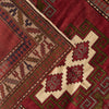 ANTIQUE RUSSIAN KAZAK RED / IVORY 5'8" X 7'5"