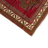ANTIQUE RUSSIAN KAZAK RED / IVORY 5'8" X 7'5"