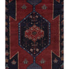 ANTIQUE RUSSIAN KAZAK RED / NAVY 4'11" X 8'3"