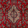 ANTIQUE PERSIAN FINE KAZVIN RED / GREEN 9' X 14'2"