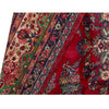 ANTIQUE PERSIAN FINE KAZVIN RED / GREEN 9' X 14'2"