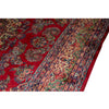 ANTIQUE PERSIAN FINE KAZVIN RED / GREEN 9' X 14'2"