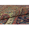 ANTIQUE PERISAN 19TH CENTURY FERAHAN NAVY / LIGHT GREEN 13' X 16'10"