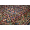 ANTIQUE PERISAN 19TH CENTURY FERAHAN NAVY / LIGHT GREEN 13' X 16'10"