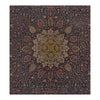 ANTIQUE PERSIAN FINE TABRIZ NAVY / NAVY 15' X 22'