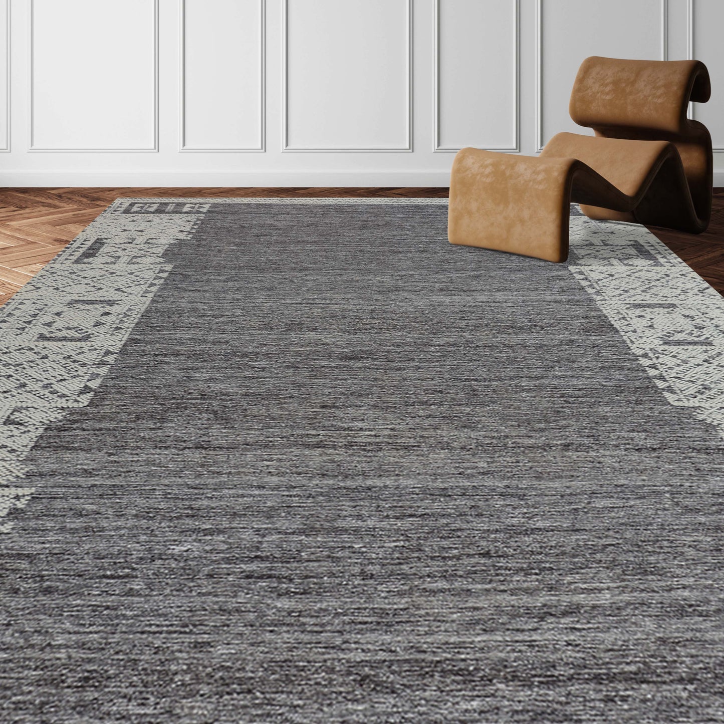 MOROCCAN 184TZ CHARCOAL / WHITE
