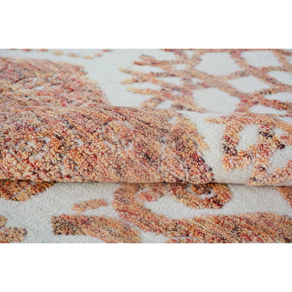 MOROCCAN 394TZ IVORY / PEACH