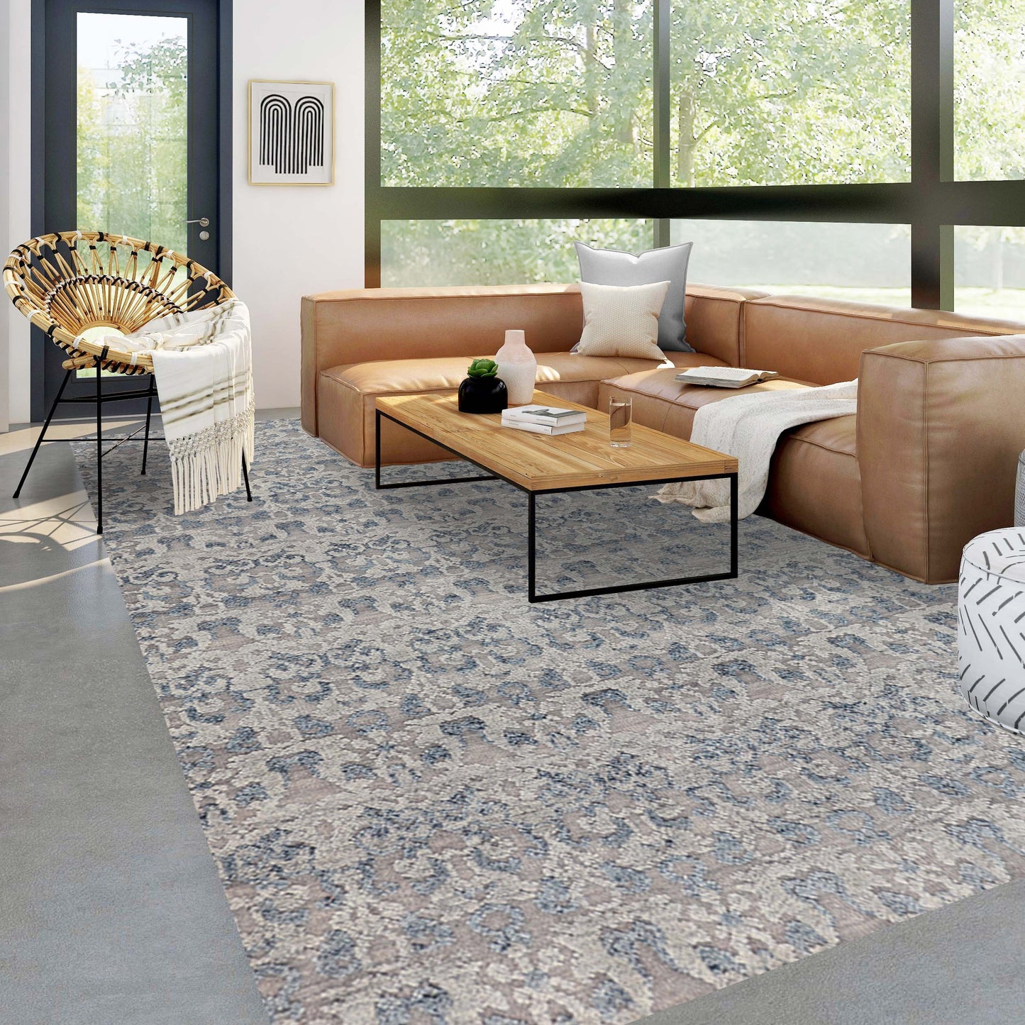 MOROCCAN 402TZ SILVER / BROWN