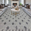 MOROCCAN 66677 LIGHT GREY / DARK GREY