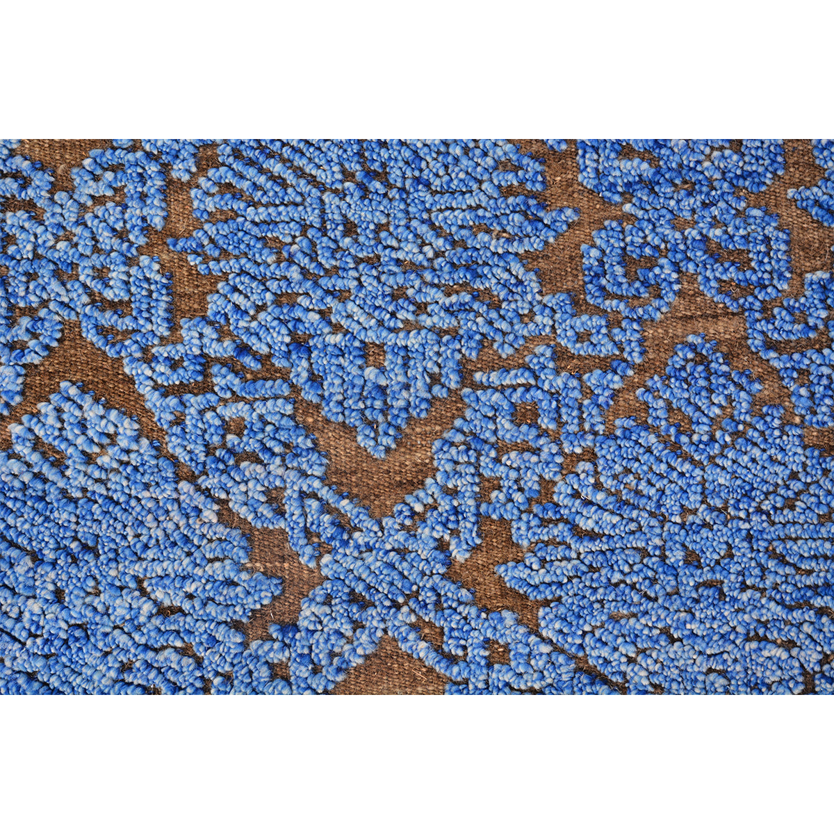 MOROCCAN TZ220 BLUE / IVORY