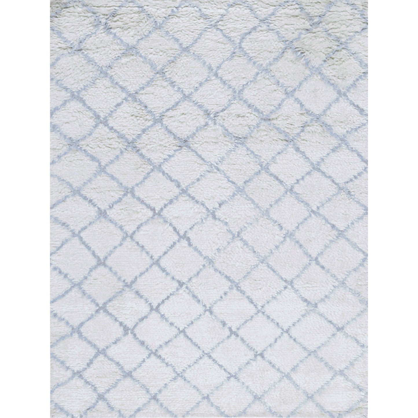 MOROCCAN CR817 IVORY / LIGHT BLUE