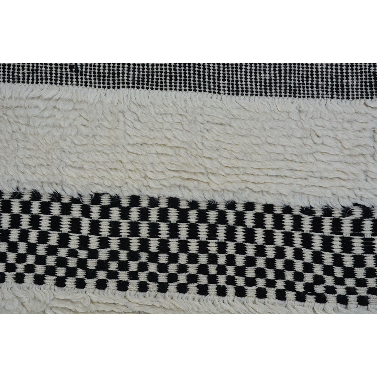 MOROCCAN NO1TZ WHITE / BLACK