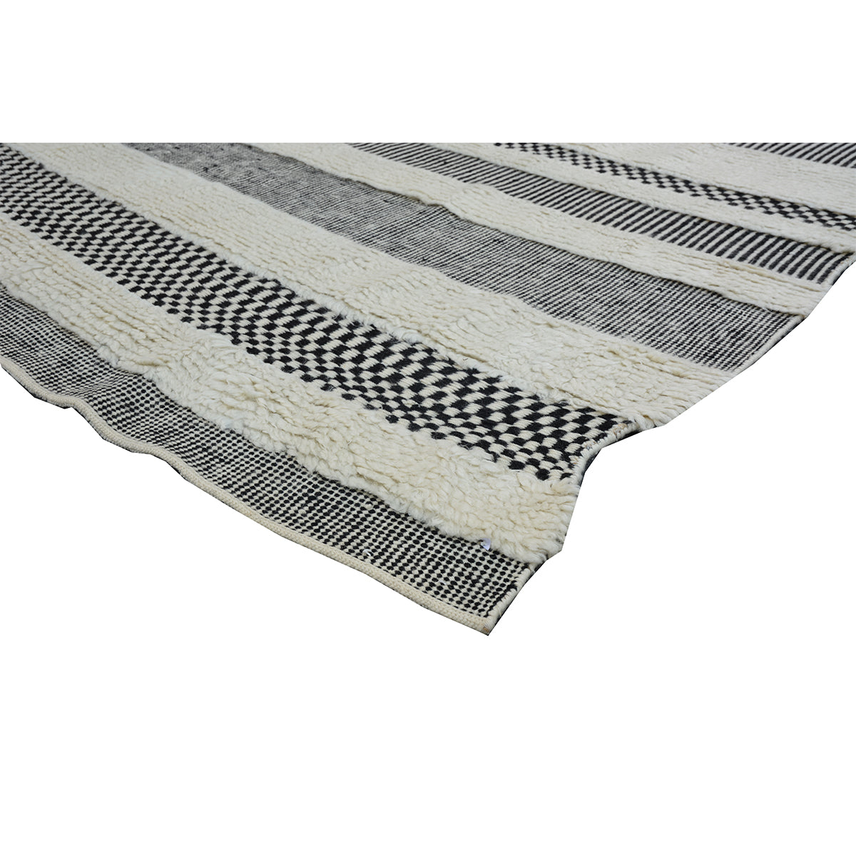 MOROCCAN NO1TZ WHITE / BLACK