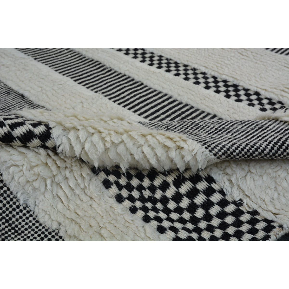 MOROCCAN NO1TZ WHITE / BLACK