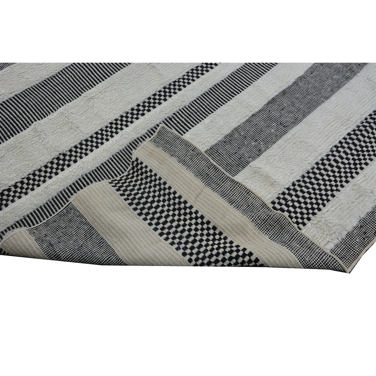 MOROCCAN NO1TZ WHITE / BLACK