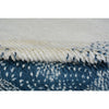 MOROCCAN SPETZ IVORY / BLUE