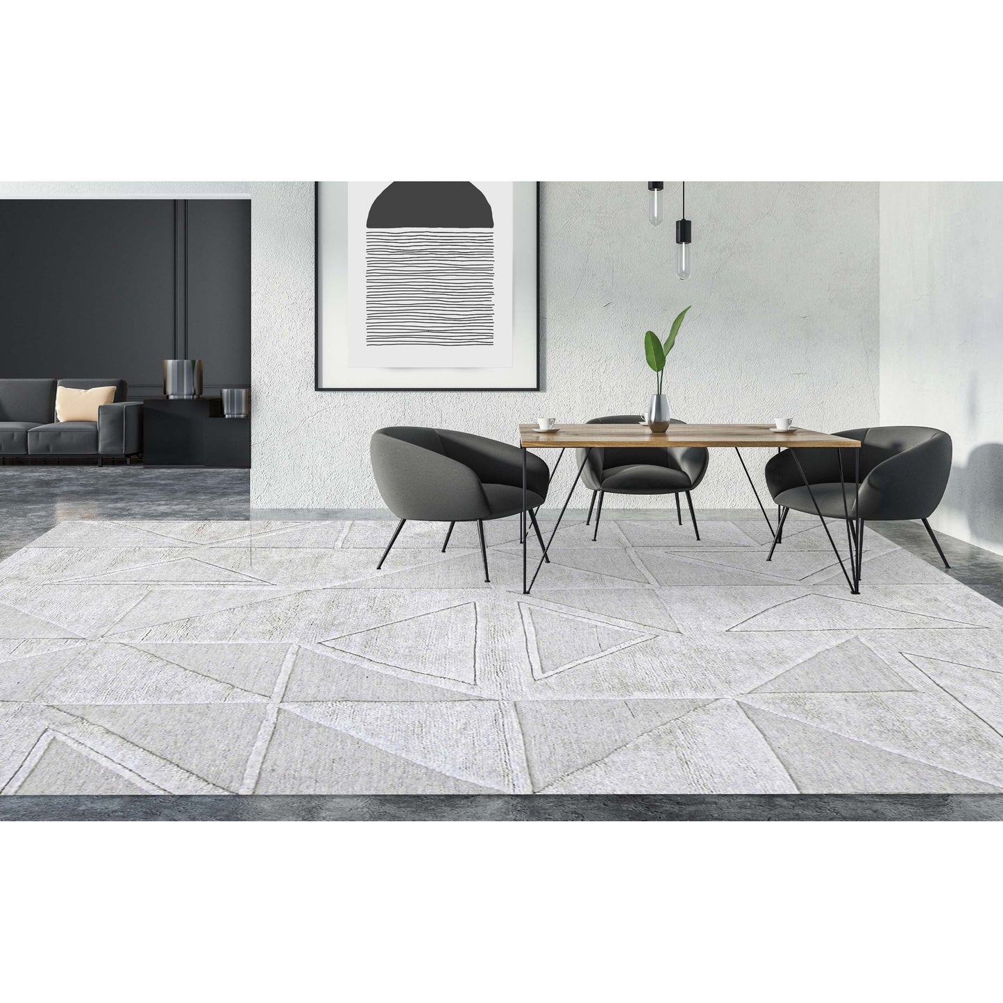 MOROCCAN T3066 IVORY / IVORY