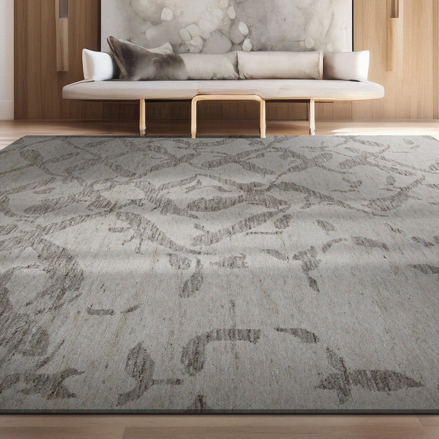 MOROCCAN TZ007 GREY / GREY