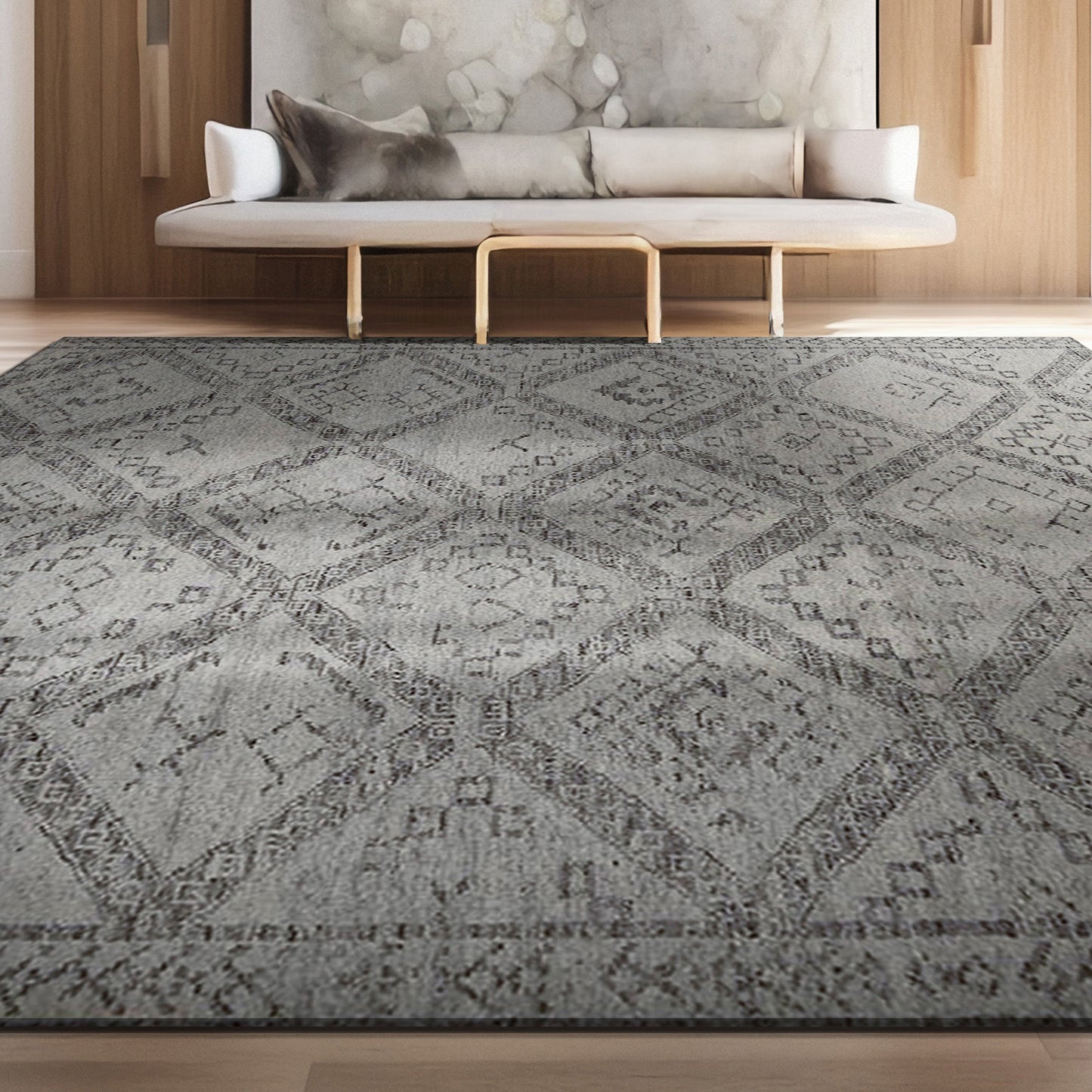 MOROCCAN TZ009 GREY