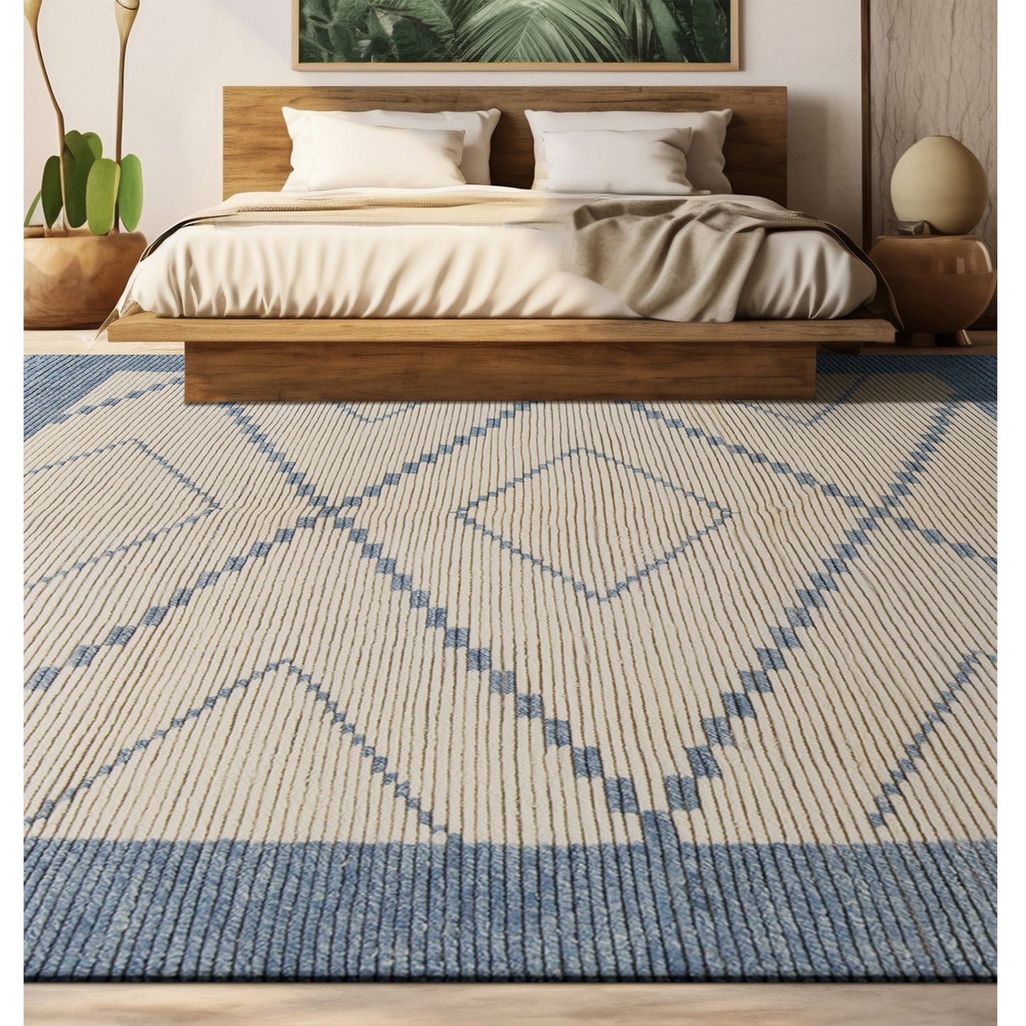 MOROCCAN TZ027 BLUE