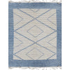 MOROCCAN TZ027 IVORY / BLUE