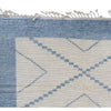 MOROCCAN TZ027 IVORY / BLUE