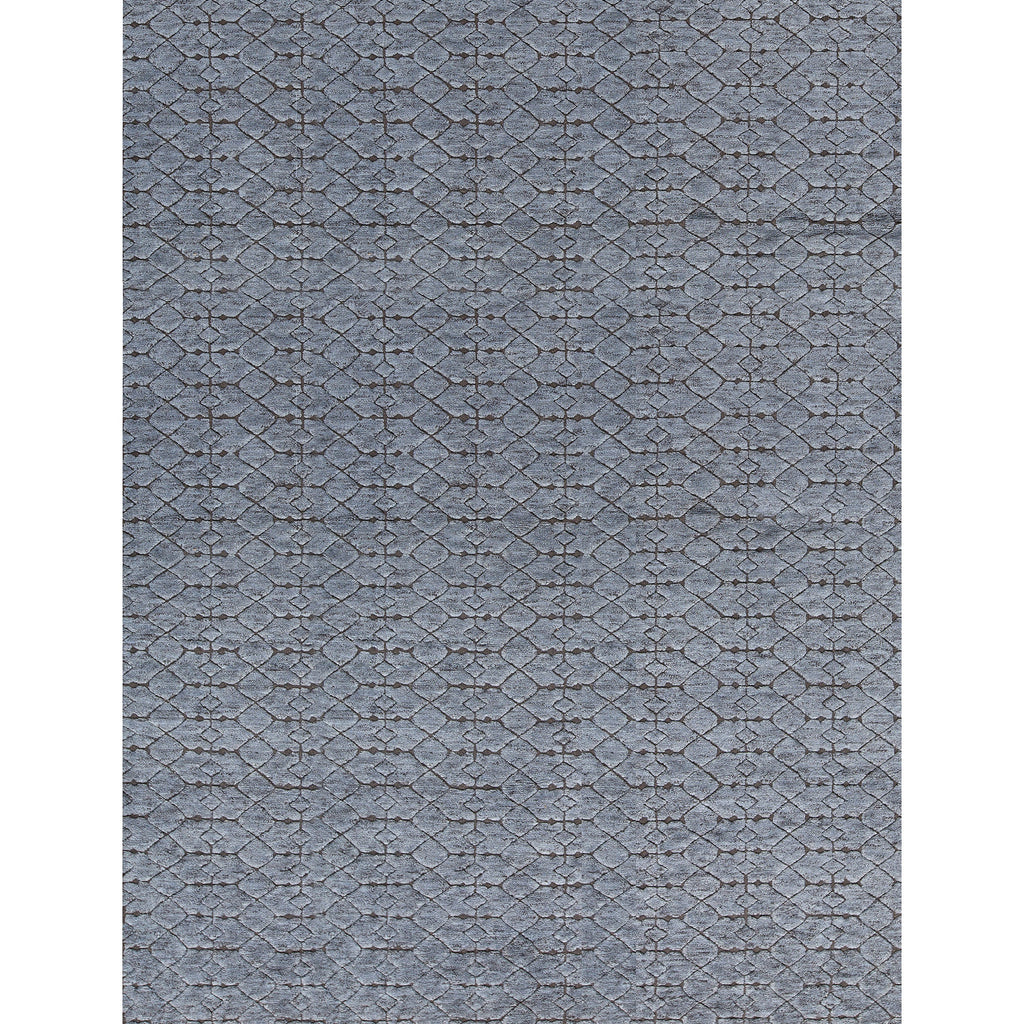 MOROCCAN TZ028 BLUE / BROWN