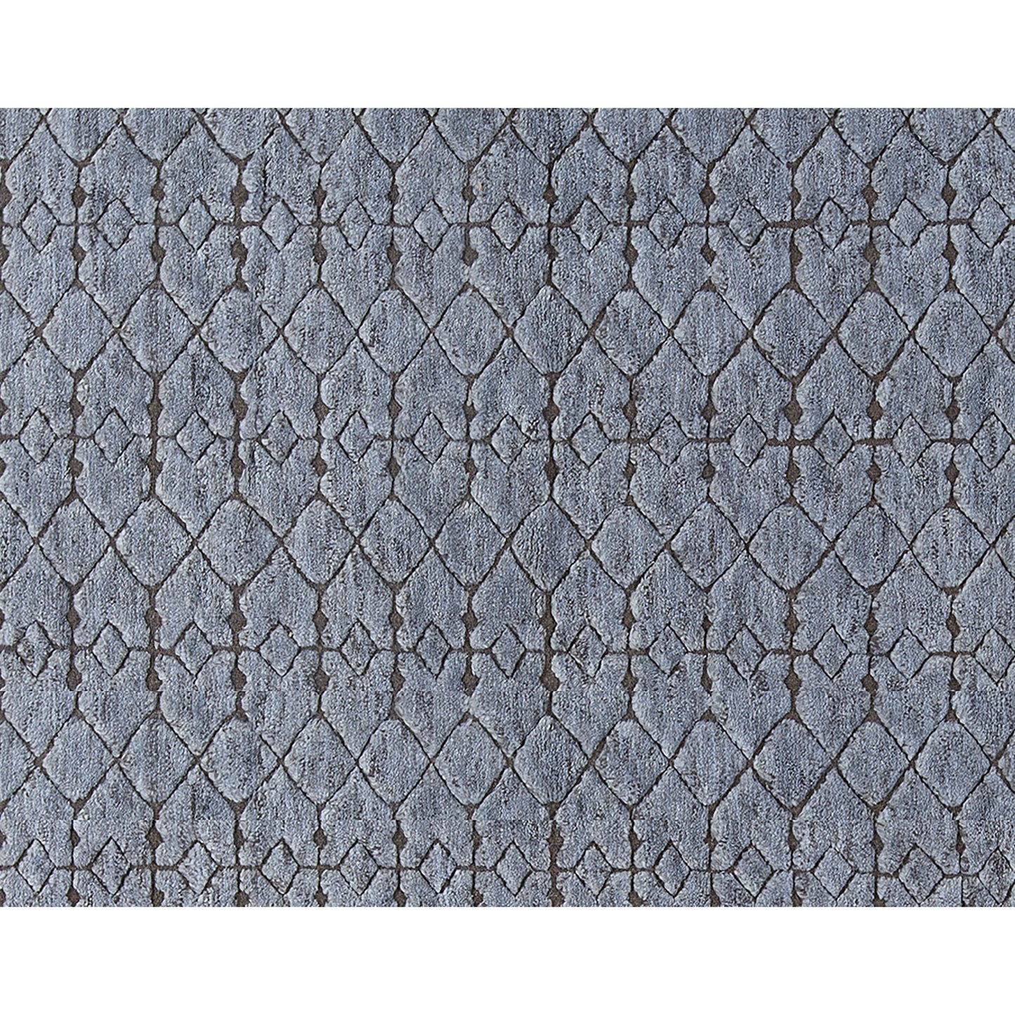 MOROCCAN TZ028 BLUE / BROWN