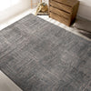 MOROCCAN TZ040 DARK GREY / IVORY