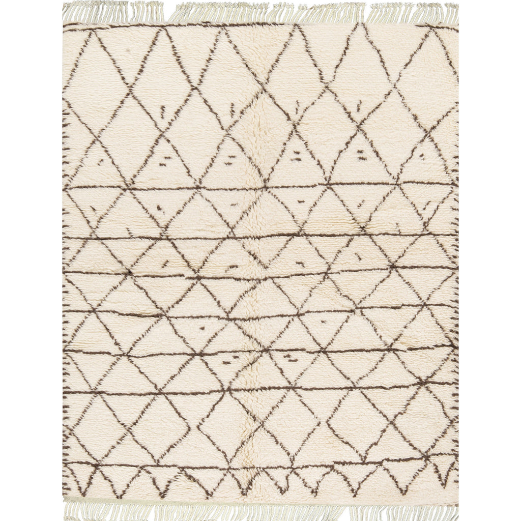 MOROCCAN TZ100 BROWN / IVORY