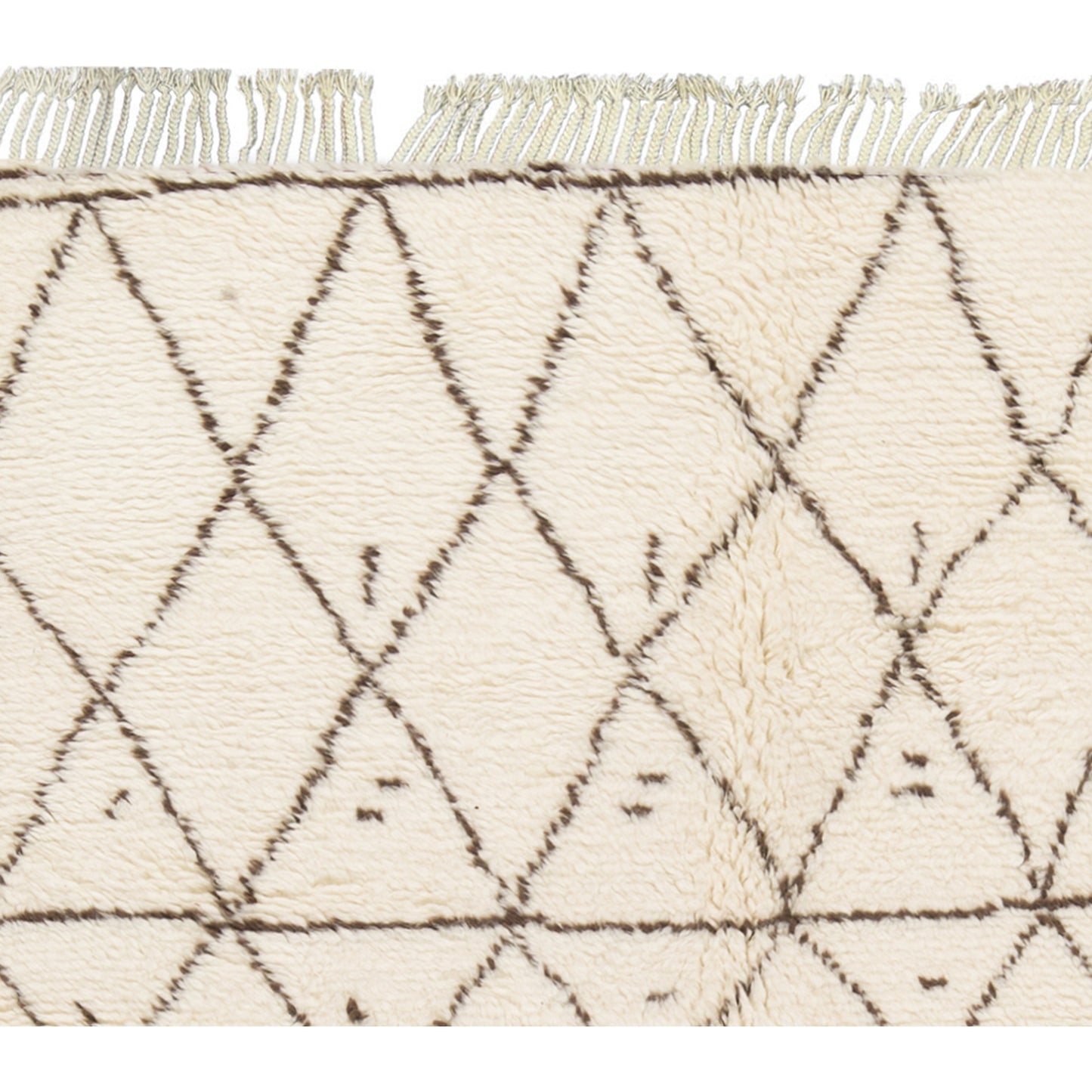 MOROCCAN TZ100 BROWN / IVORY