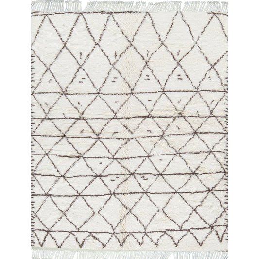 MOROCCAN TZ100 IVORY / BROWN