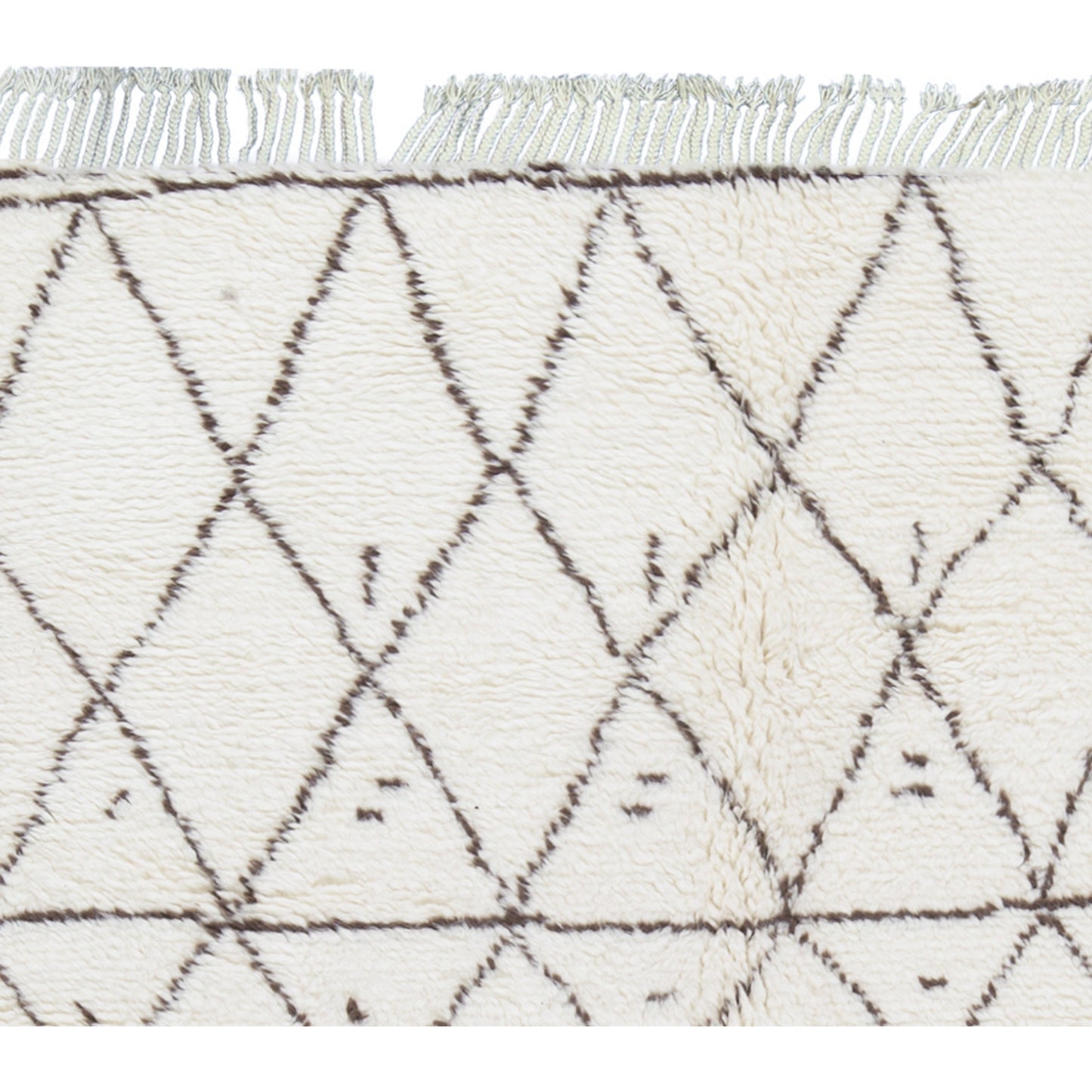 MOROCCAN TZ100 IVORY / BROWN